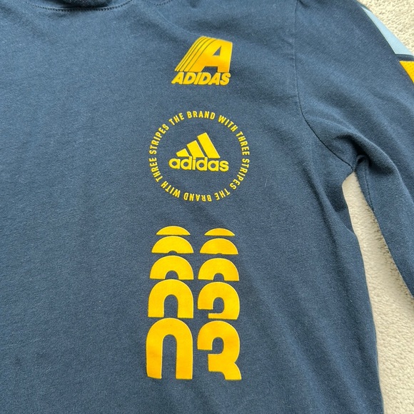 Adidas kids Hooded long sleeve shirt - Picture 2 of 4